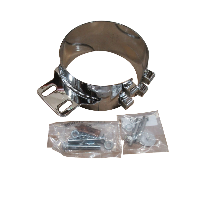 Lincoln Chrome Fitzgerald Clamp 7" Straight