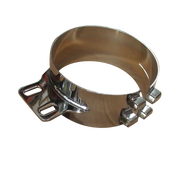 Lincoln Chrome Fitzgerald Clamp 8" -  Straight