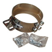 Lincoln Chrome Fitzgerald Clamp 8" -  Straight