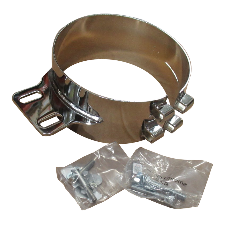 Lincoln Chrome Fitzgerald Clamp 8" -  Straight