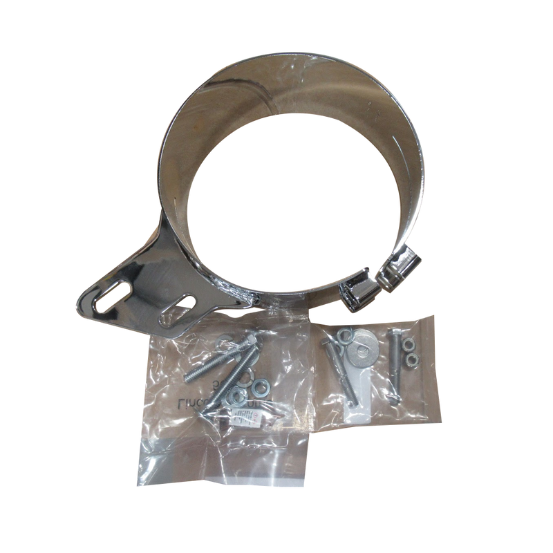 Lincoln Chrome 8" Angled Exhaust Clamp