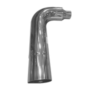 Lincoln Chrome Rod Picket Elbow - 8"-5"