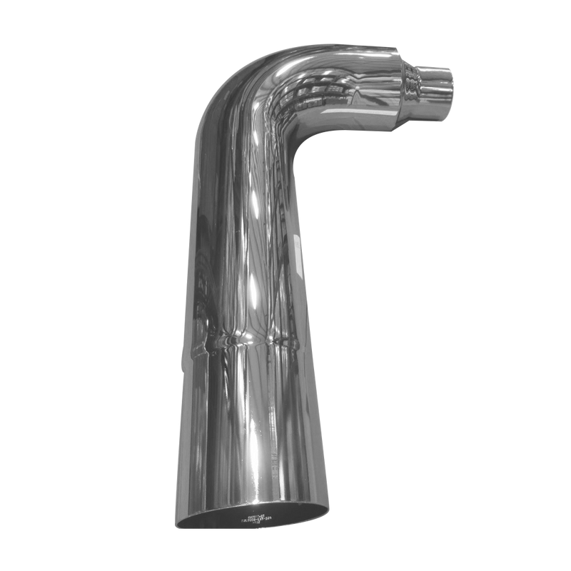 Lincoln Chrome Rod Picket Elbow - 8"-5"