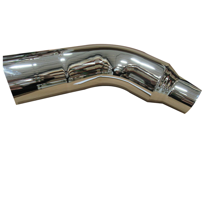 Lincoln Chrome Fitzgerald Elbow 7" Short/58DEGR