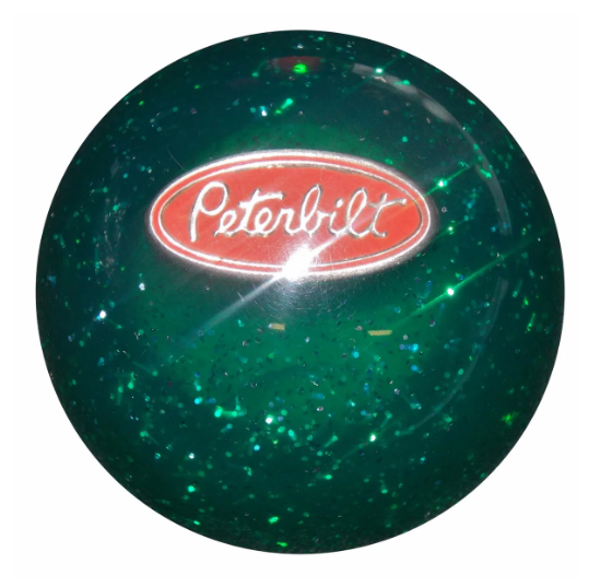 Twisted Shifterz Peterbilt Logo Shift Knob