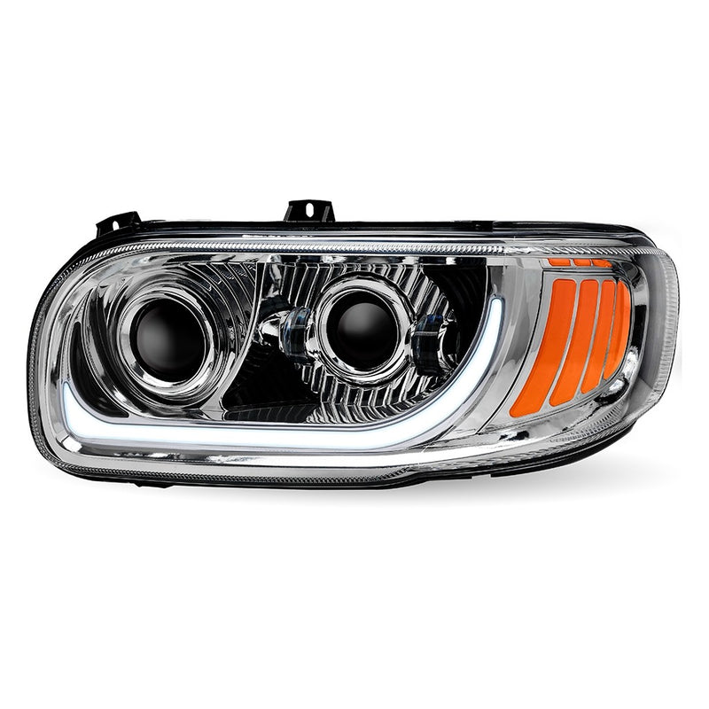 Trux Accessories TRUX LED Projector Chrome Headlight Assembly - Driver Side - TLED-H110