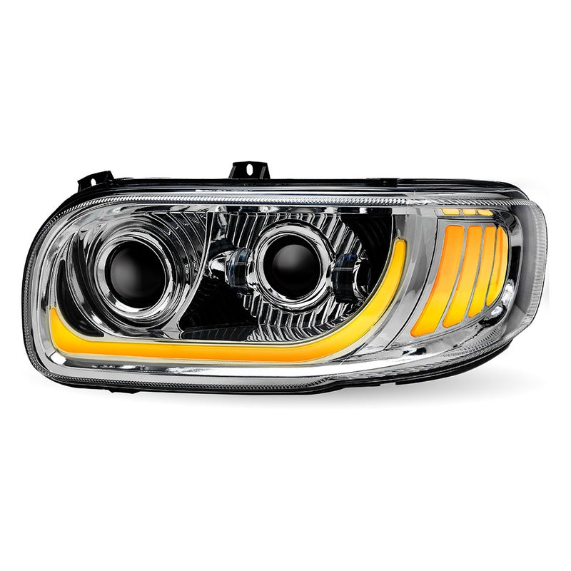 Trux Accessories TRUX LED Projector Chrome Headlight Assembly - Driver Side - TLED-H110