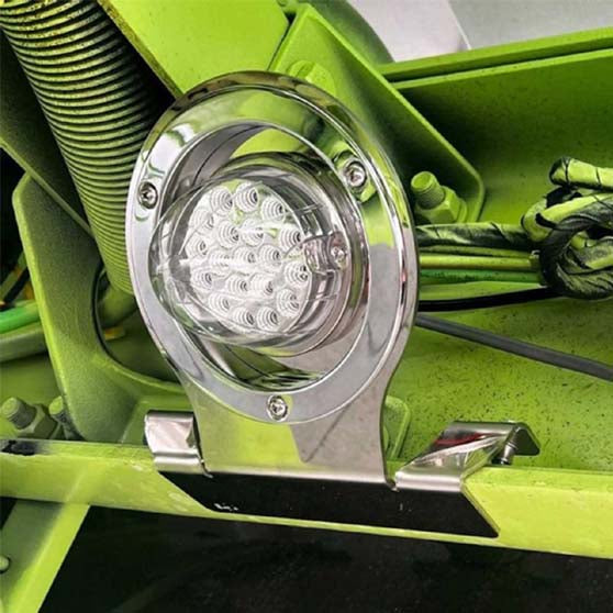 Iowa Customs 45* Downward Facing Light Bracket 4" Light Hole