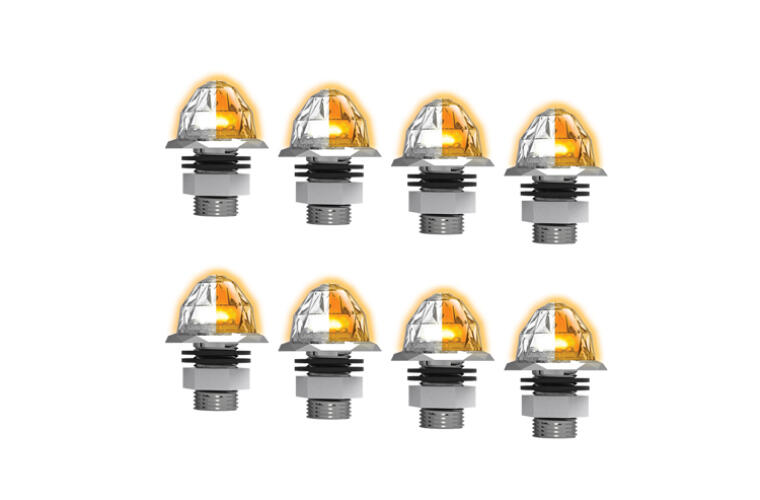 Roadworks Jewel Style Mini Watermelon Light (8 Pack)