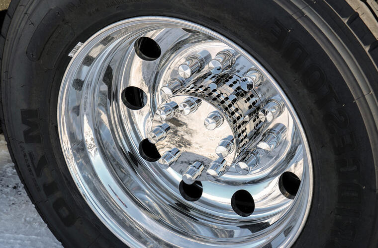 Roadworks Multi-Fit Polished Stainless Drive Axle Hub Cover