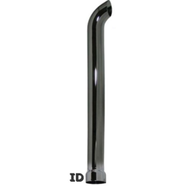Grand Rock Chrome 5" Curved Exhaust Stack 24" Long ID