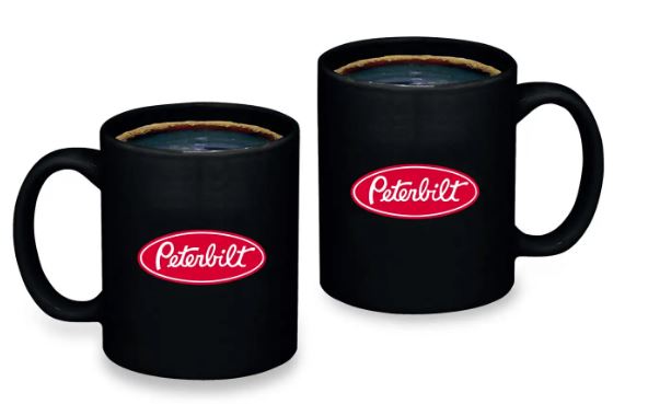 Paccar Black Peterbilt Mug - 11 oz