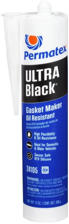 Permatex Sealant Gasket, Black