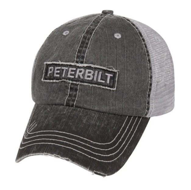 Paccar Peterbilt Raw Edge Patch Hat
