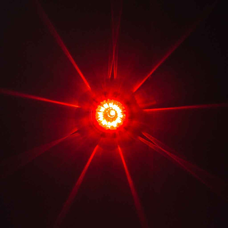 Trux Accessories Star Burst Series Watermelon Light - Red/Blue Dual Revolution