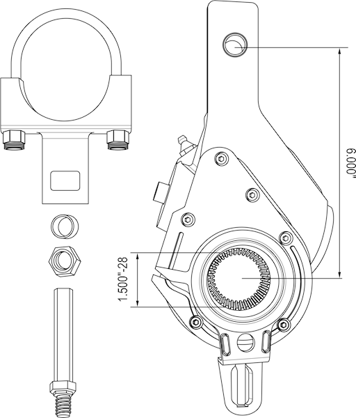 Newstar Automatic  Slack Adjuster