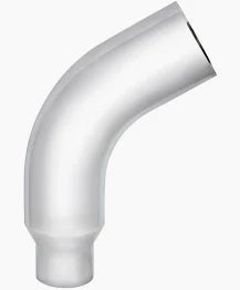 7" Chrome Exhaust Elbow 58 Degrees (Dynaflex)