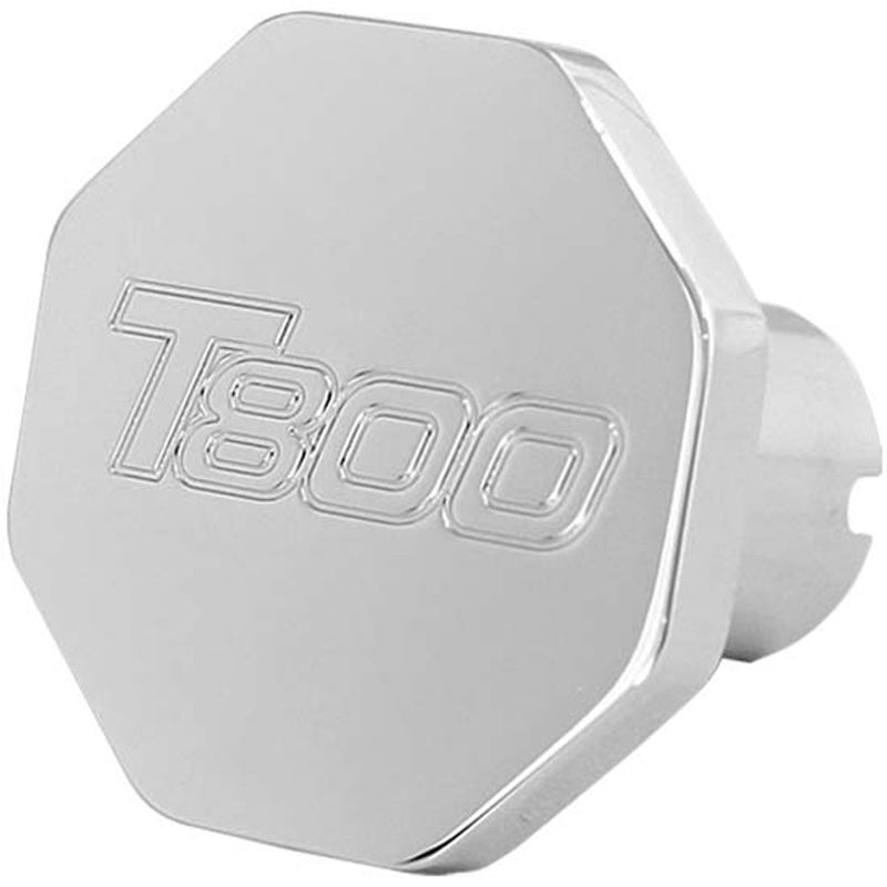 Custom Knobs Chrome Octagon Shaped Air Brake Knob - T800