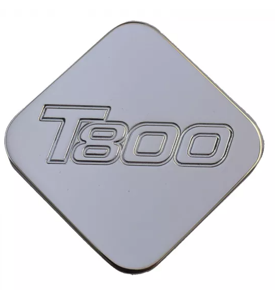 Custom Knobs Chrome Square Shaped Air Brake Knob - T800
