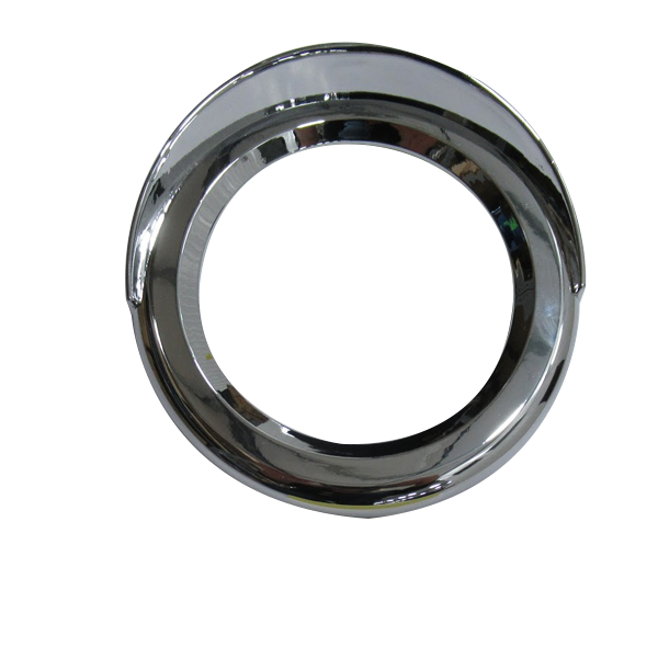 Trux Accessories 4" Chrome Twist-On Bezel - Visor