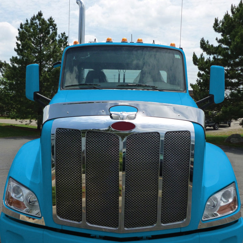 Trux Accessories Peterbilt - 579 - Hoodshield Bug Deflector (2013+)