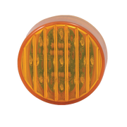 Trux Accessories 2" Amber Ribbed LED Marker Light