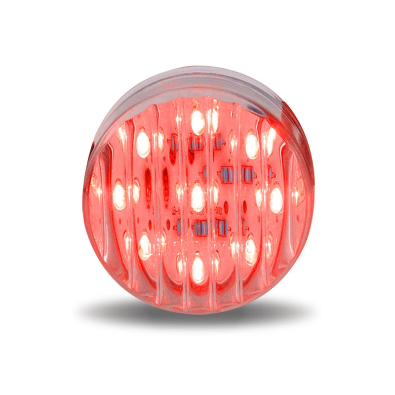 Trux Accessories LED Clear/Red Marker Light 2 1/2in