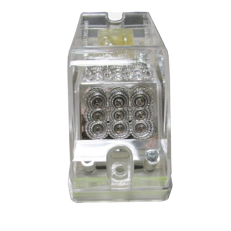 Trux Accessories 2in x 6in Clear Amber LED Trailer Light - Marker