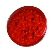 Trux Accessories TRUX 4" Red  Stop, Turn & Tail LED Light (19 Diodes) - TLED-4100R