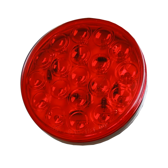 Trux Accessories TRUX 4" Red  Stop, Turn & Tail LED Light (19 Diodes) - TLED-4100R