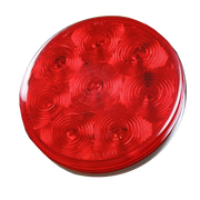 Trux Accessories 4" Economy Red Stop, Turn & Tail LED (8 Diodes)