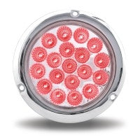 Trux Accessories Trux 4" Flanged Dual Revolution LED Light - Red/Green