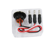 Trux Accessories Mini Button Amber LED Light - 3 Wire