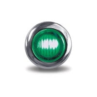 Trux Accessories TRUX 3/4" Button Light - Red/Green (2 Diodes) - TLED-BX3RG