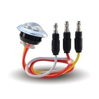 Trux Accessories TRUX 3/4" Button Light - Red/Green (2 Diodes) - TLED-BX3RG