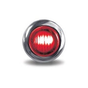 Trux Accessories TRUX 3/4" Button Light - Red/Green (2 Diodes) - TLED-BX3RG