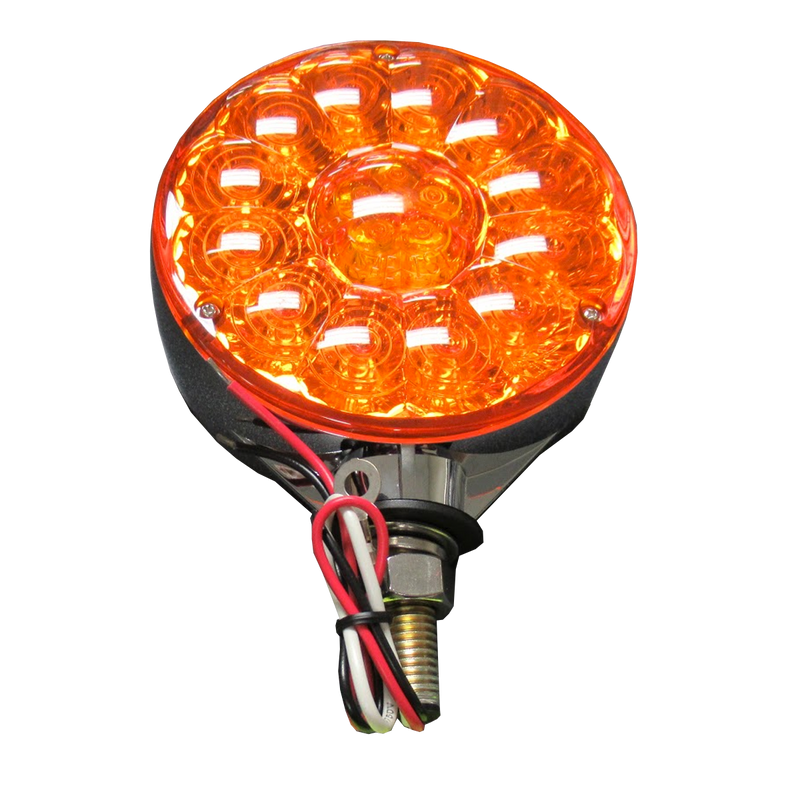 Super Diode Double Face Round LED Marker/Turn Signal (Trux Accessories)