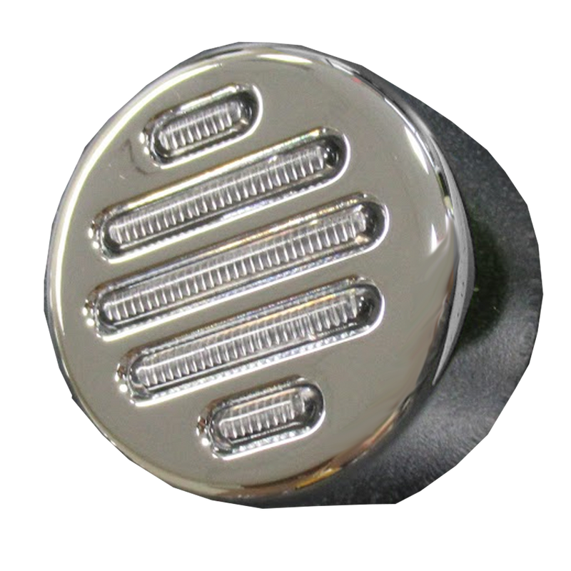 2" Flatline Clear Amber LED Marker Light 9 Diodes (Trux Accessories)