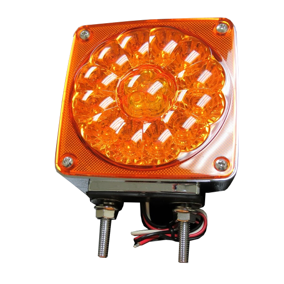 SUPER DIODE DOUBLE FACE DOUBLE POST SQUARE LED-PASSENGER SIDE