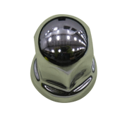 Trux Accessories Nut Cover Chrome Metal 33mm with Flange