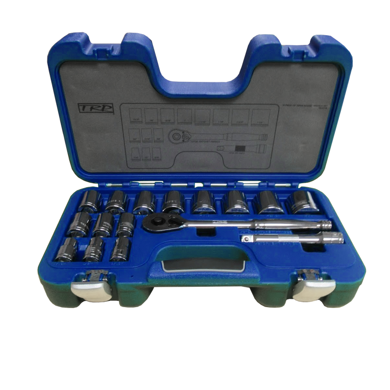 TRP 18 pc 1/2in Drive Spcket Wrench Set
