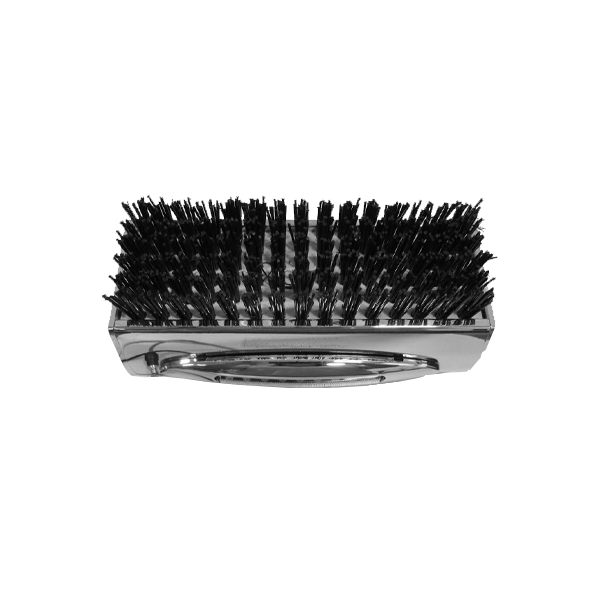 Trux Boot Brush - BLK/Chrome - Amber/Clear LED