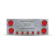 Trux Accessories Center Light Panel With Red Lights