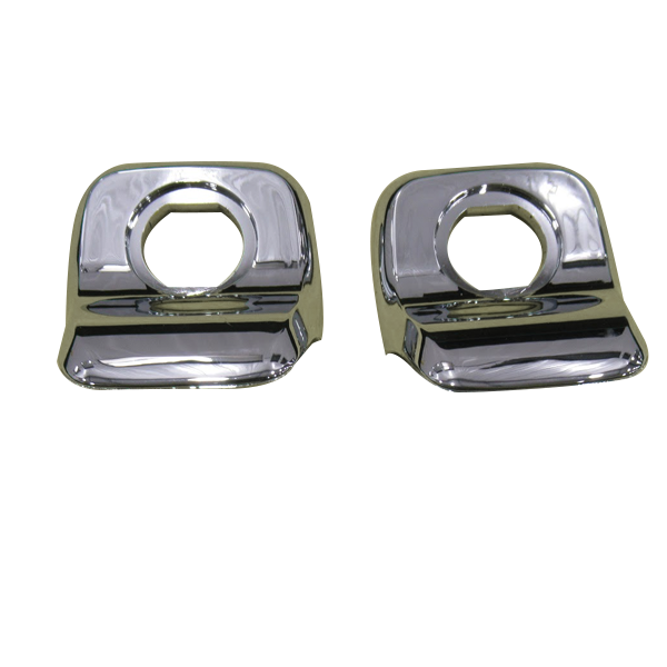 United Pacific PB Sleeper Door Latch - Chrome  Trims - Pair