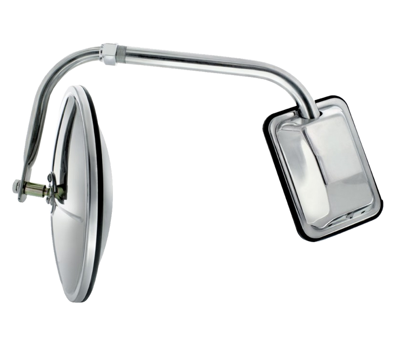 United Pacific Stainless Steel Hood Mirror UNP60038
