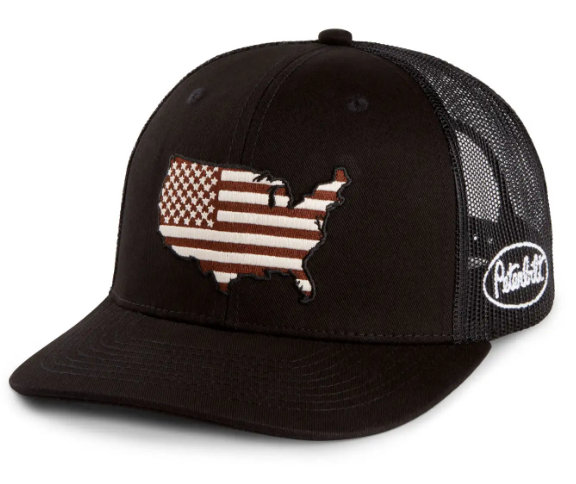 Paccar Peterbilt USA 3D Embroidered Mesh Hat
