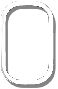 Valley Chrome Kenworth Passenger Door Exterior Window Trim