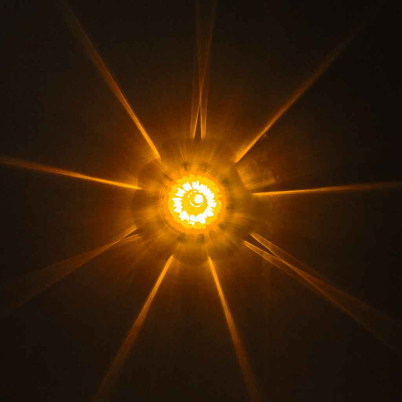 Trux Accessories TRUX Amber Star Burst Clearance and Marker Watermelon Light - 19 Diodes